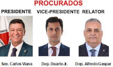 CPMI INSS/ PROCURADOS: PRESIDENTE, VICE-PRESIDENTE E RELATOR!!