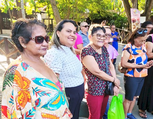 ILPI: Governo do Estado proporciona tarde no Museu Sacaca com idosos de residenciais  de Macapá