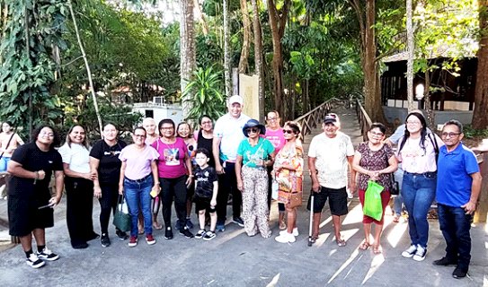 ILPI: Governo do Estado proporciona tarde no Museu Sacaca com idosos de residenciais  de Macapá