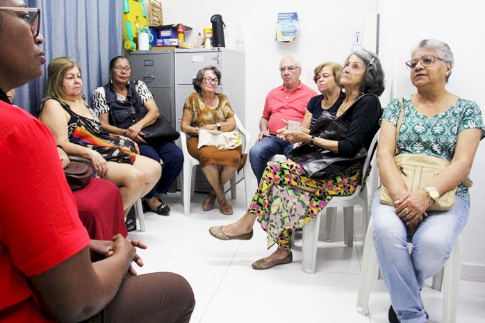 RJ/SG: Funasg realiza roda de conversa terapêutica com servidores idosos