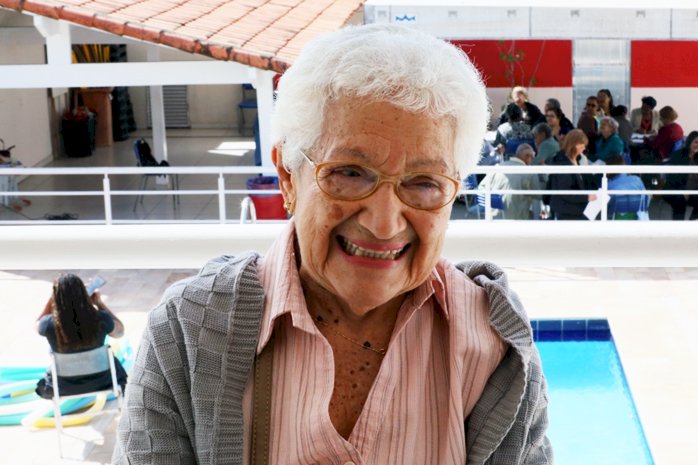 RJ/Maricá: Idosa de 94 anos participa intensamente das atividades na Casa do Idoso de Itaipuaçu